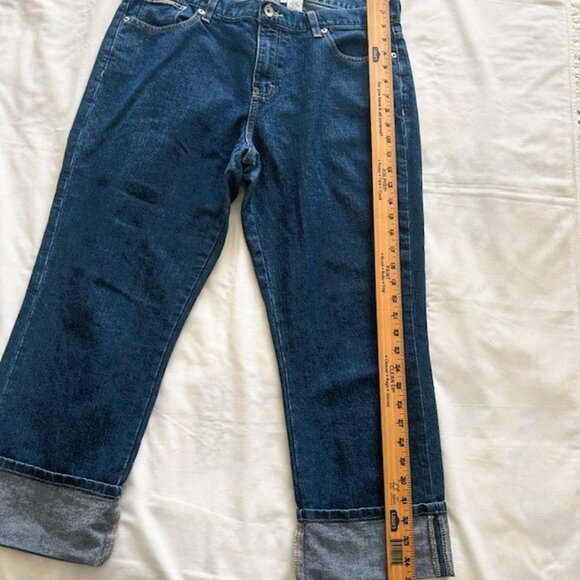 Calvin Klein Jeans Ladies 14 Blue Ankle Cuffs - Picture 8 of 11